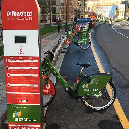 Calida Vivienda Turistica Centrica Junto Al Funicular Y Metro * Bilbau